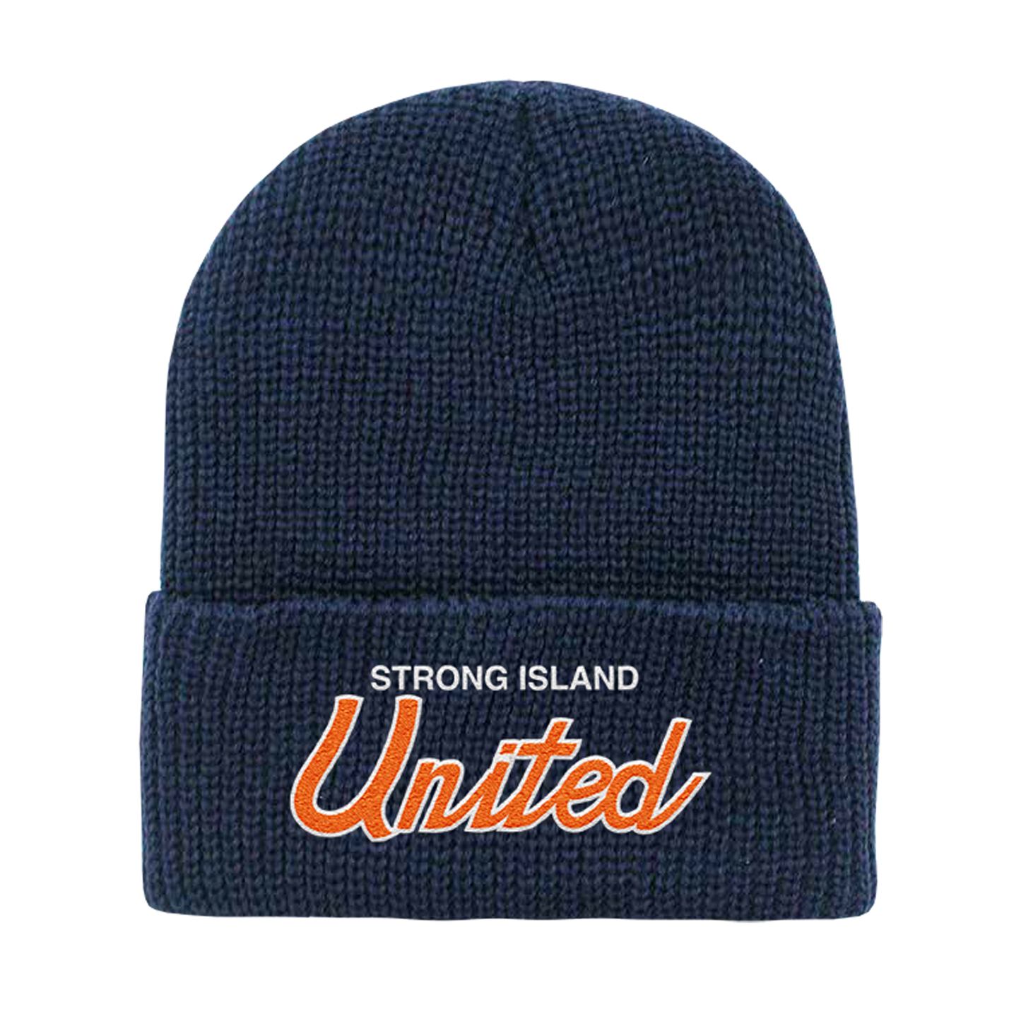 (H) x SIPU FootBall Strong Island United Script Beanie