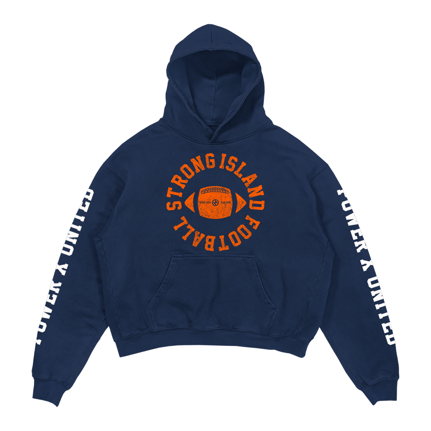 (H) x SIPU Football Strong Island Football Hooded Sweatshirt
