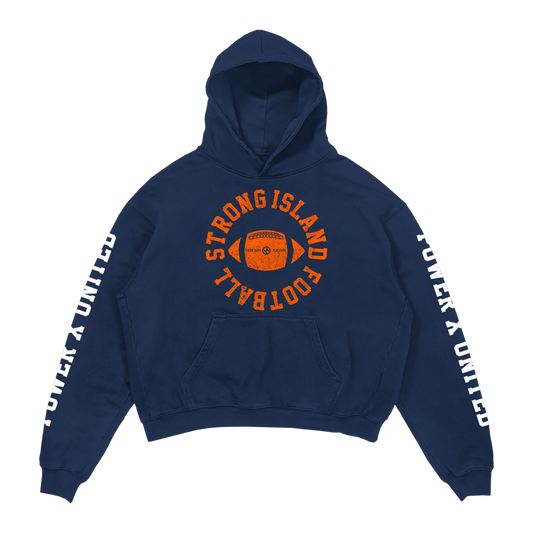 (H) x SIPU Football Strong Island Football Hooded Sweatshirt